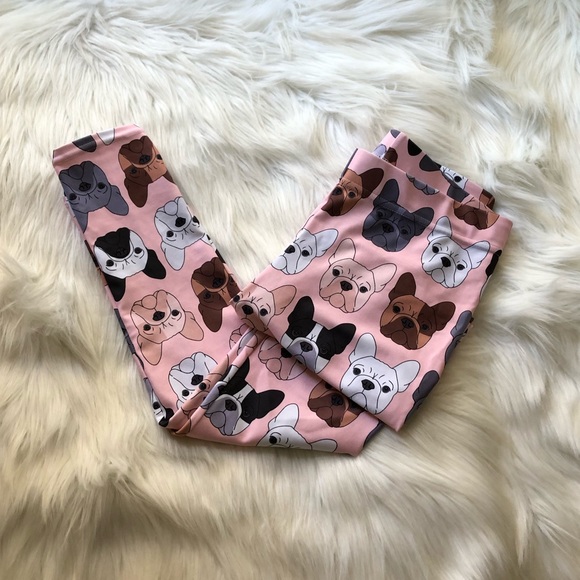 french bulldog handmade babalus by lucy leggings - Picture 2 of 6